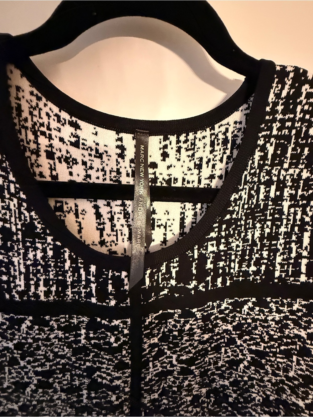 Marc New York by Andrew Marc Knit Fit & Flare Dress | Size XL - Picture 2 of 2